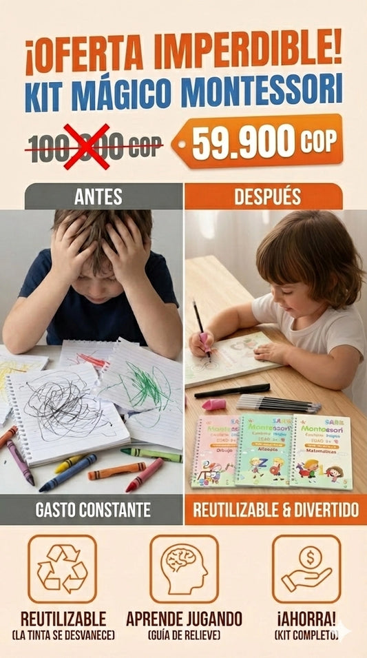 Kit Mágico montessori
