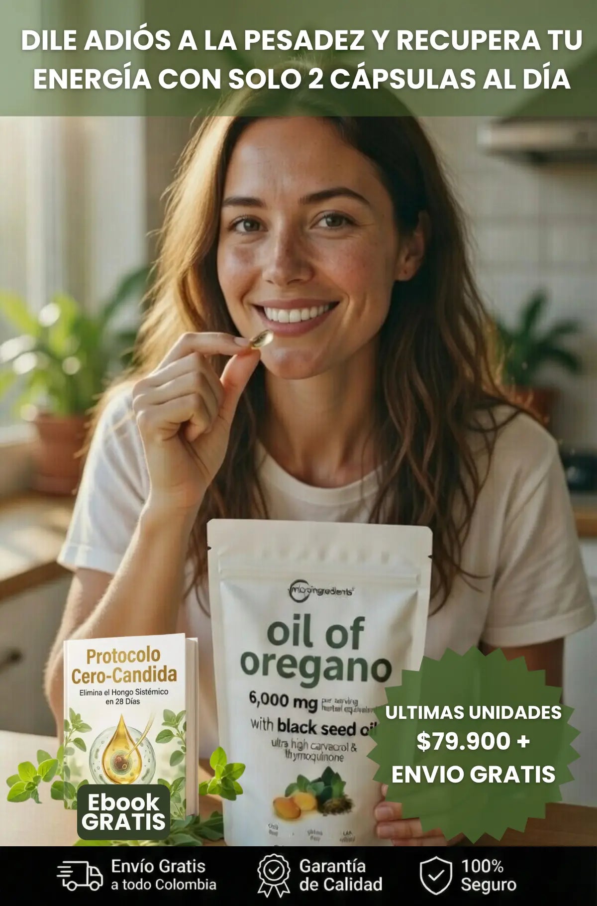 Aceite de oregano microingredientes